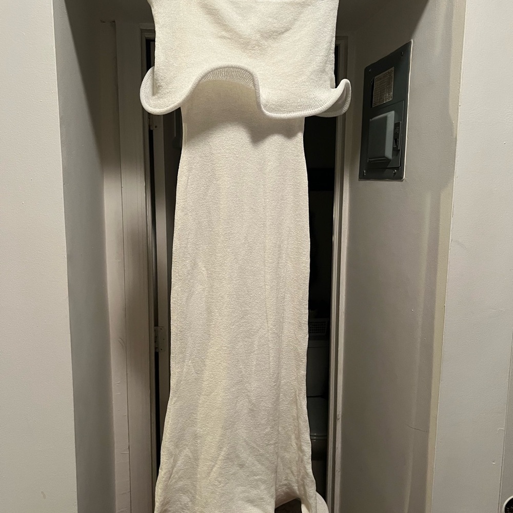White Midi Dress